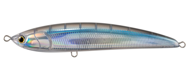 青物ルアー ゼッパー80S 釣り 80mm 10g シンキングミノー ルアー BlueBlue ブルー