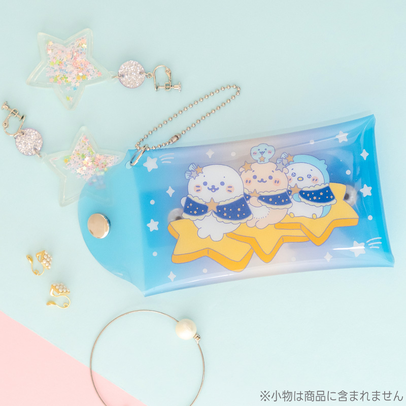 Mother garden（マザーガーデン） しろたん クリアポーチ 〔単品〕 猫
