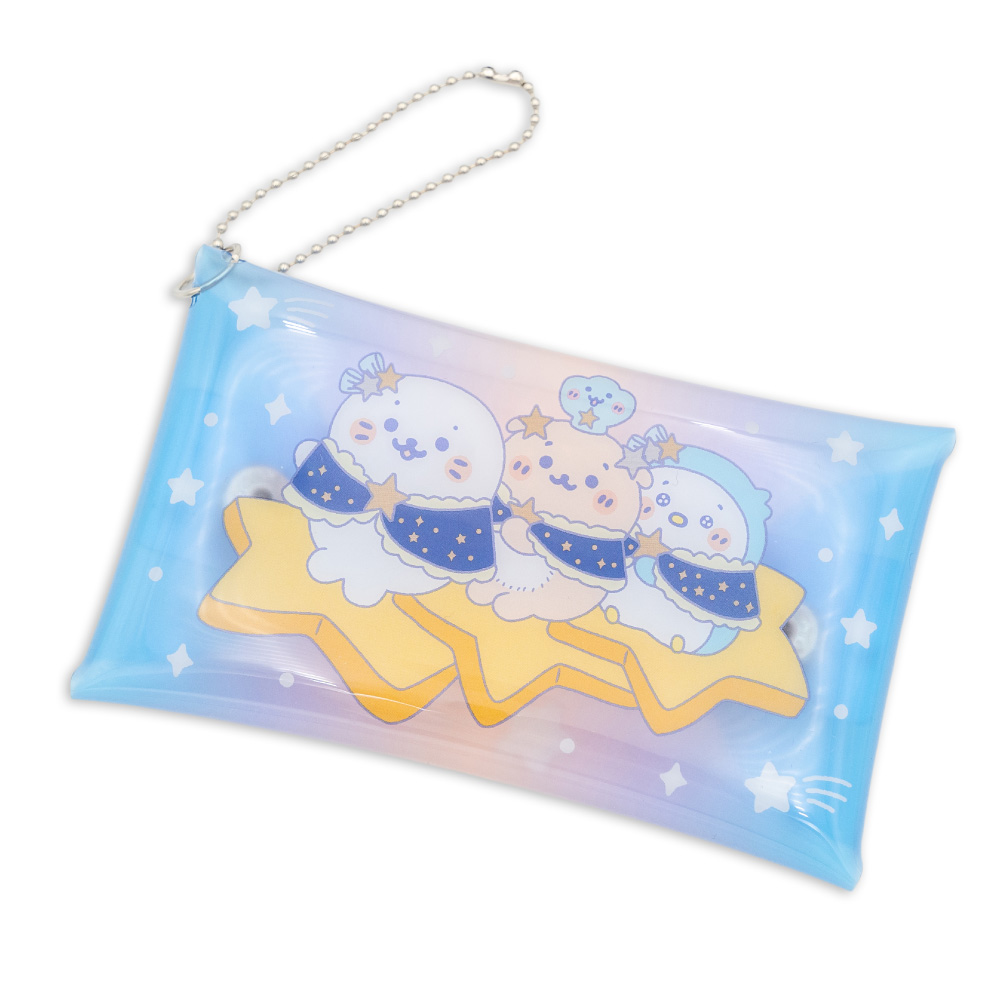 Mother garden（マザーガーデン） しろたん クリアポーチ 〔単品〕 猫