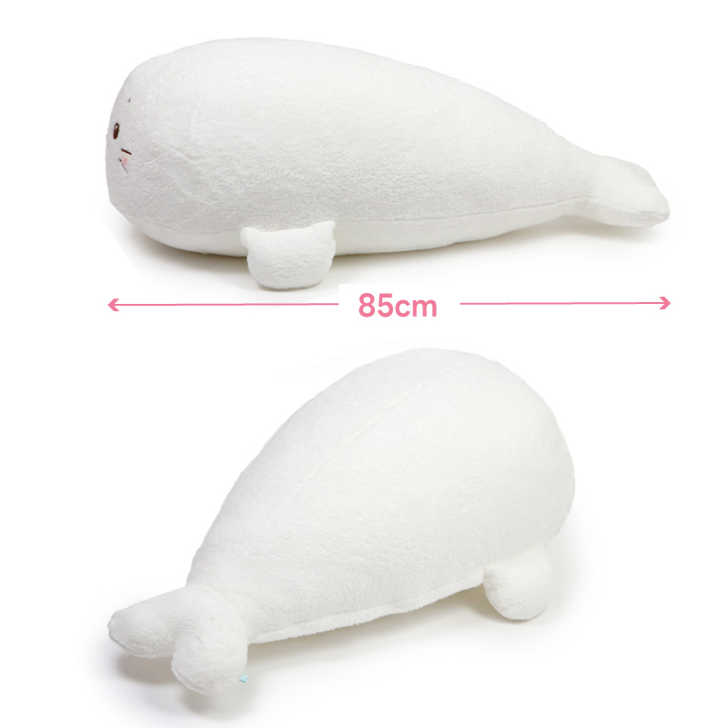しろたん　BIG ぬいぐるみ　着脱式　クッション ＋ カバー　マザーガーデン Amazon.co.jp: しろたん ごろっと ビッグクッション 90cm マザー