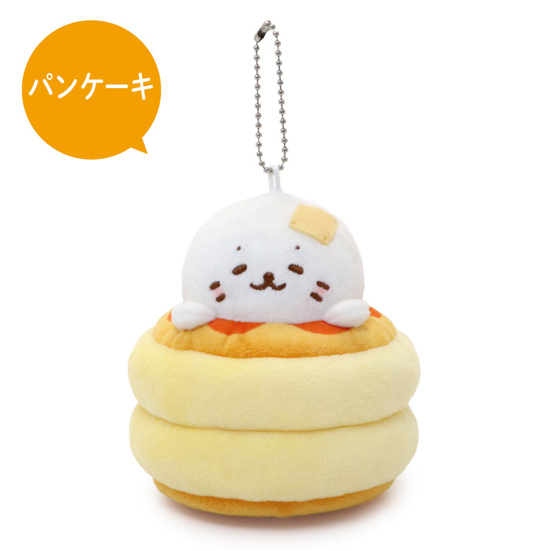 しろたん ケーキ キーホルダー 当時物 しろたん はまったキーホルダー 《パンケーキ》 単品 / Mother