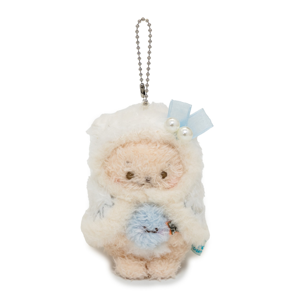 Mother garden ホーリーキーホルダー 単品 しろたん らっこいぬ