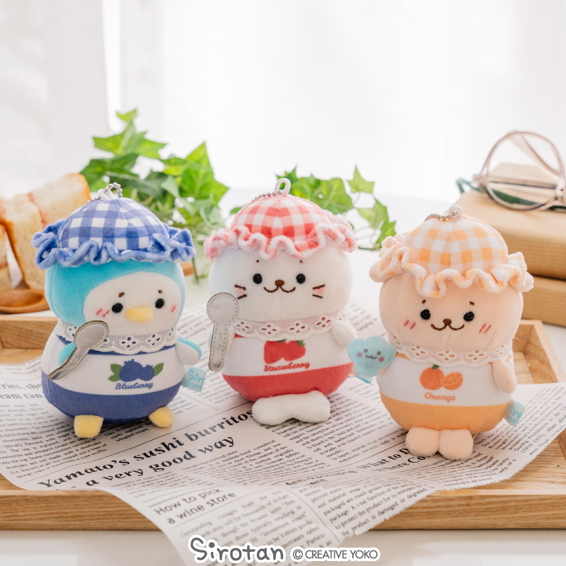 Mother garden（マザーガーデン） しろたん ジャムキーホルダー 〔単品