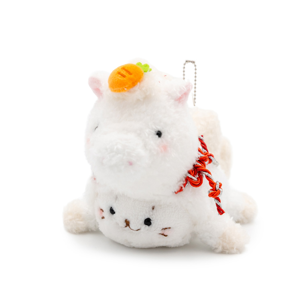 Mother garden（マザーガーデン） しろたん 干支 午年キーホルダー