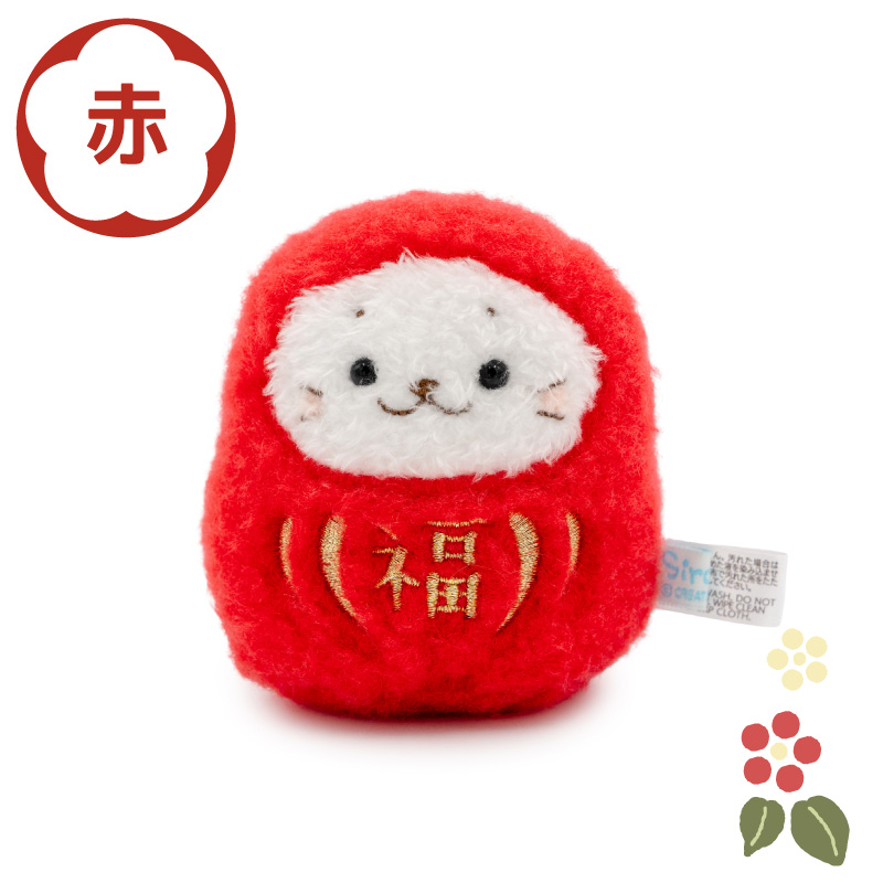 Mother garden（マザーガーデン） しろたん 福だるまマスコット 単品