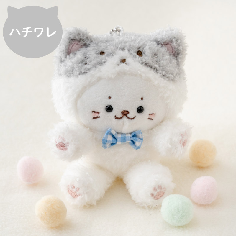 Mother garden（マザーガーデン） しろたん 猫キーホルダー 単品