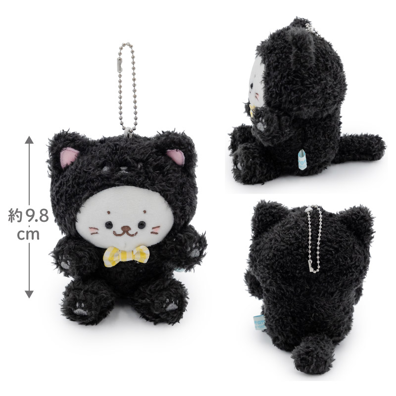 Mother garden（マザーガーデン） しろたん 猫キーホルダー 単品