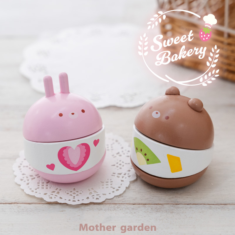 Mother garden（マザーガーデン） おままごと スウィーツ 木製 うさぎ