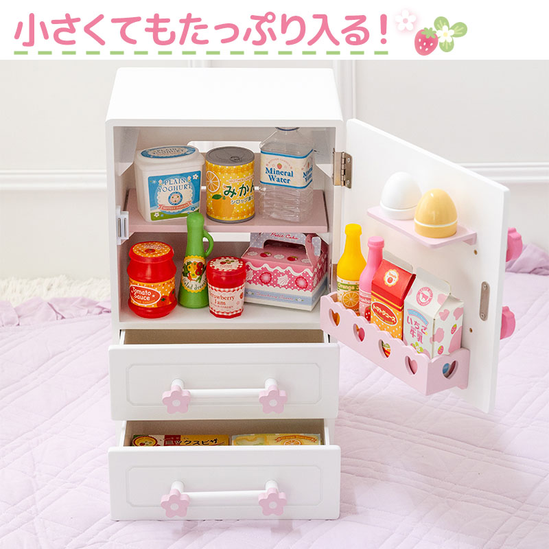 Mother garden（マザーガーデン） おままごとセット 冷蔵庫 おもちゃ