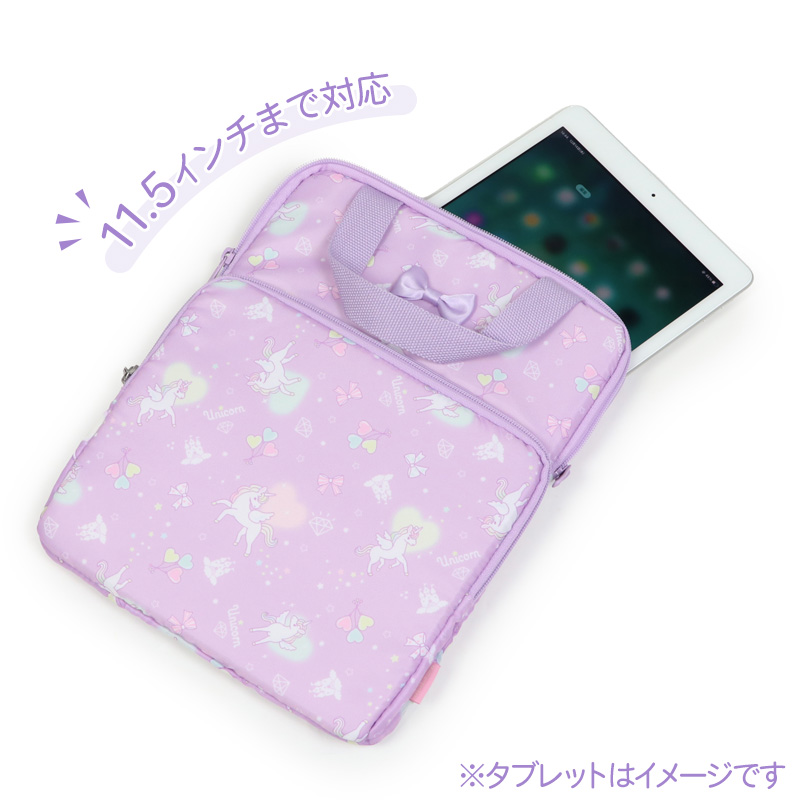 最新の激安 Mother garden 11.5 ハピネス柄 ユニコーン タブレットケース 手提げ・レッスンバッグ・入園グッズ