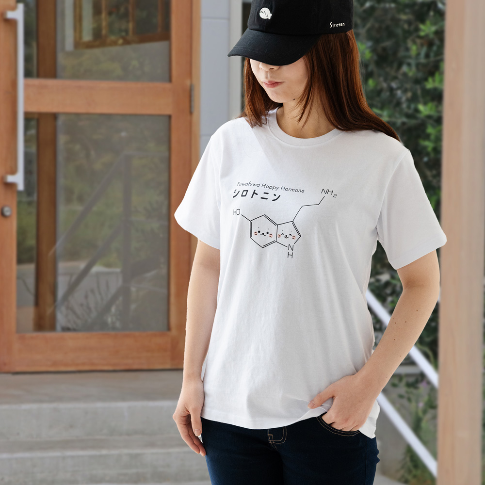 Mother garden しろたん Tシャツ 半袖 シロトニン 白色 S M L XL