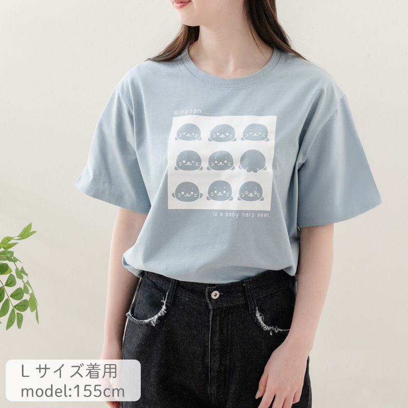 Mother garden（マザーガーデン） しろたん Tシャツ 半袖 〔いろんな