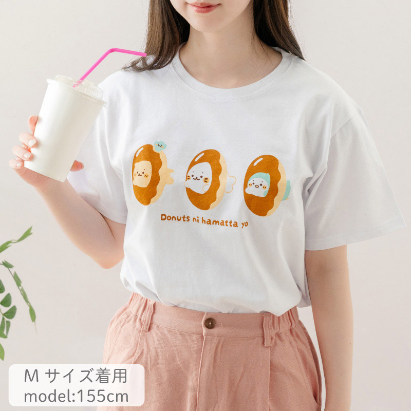 Mother garden（マザーガーデン） しろたん Tシャツ 半袖 レディース