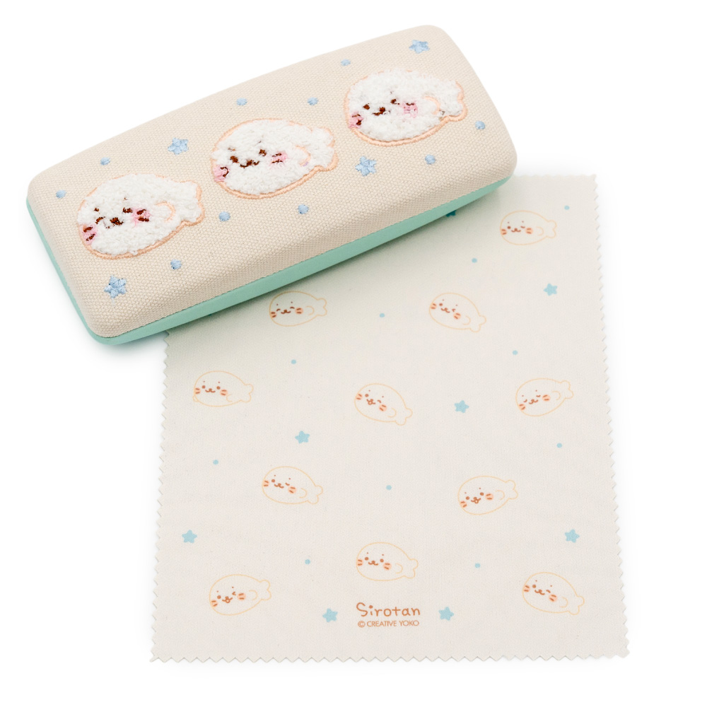 Mother garden（マザーガーデン） しろたん クロス付 サガラ刺繍 眼鏡