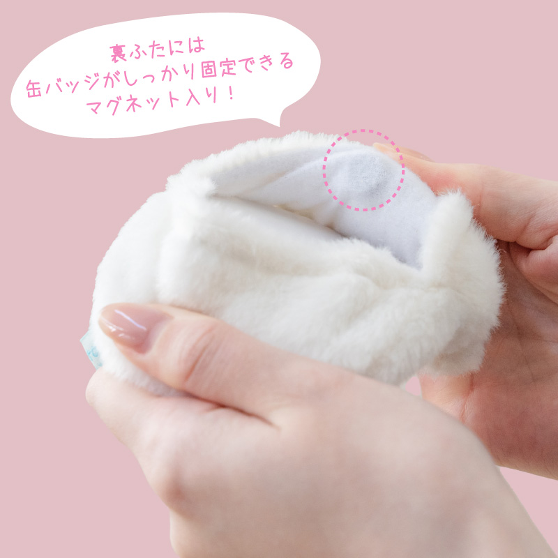 ふわふわ　メジロ　　缶バッジ 63836849_2.jpg