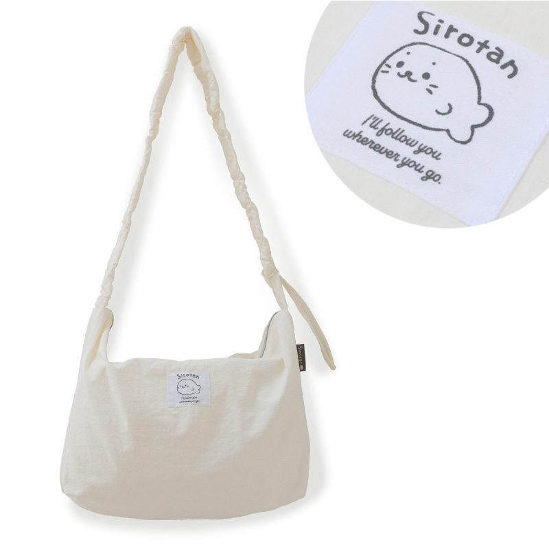Mother garden ドロストショルダーバッグ しろたん バック