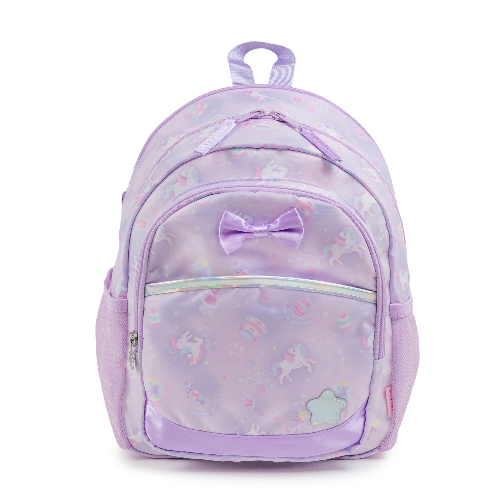 Smiggle ピンク リュック 虹デザイン通園通学お出かけ用幼稚園リック子供用 Mother garden キッズリュック 女の子 ユニコーン リュック