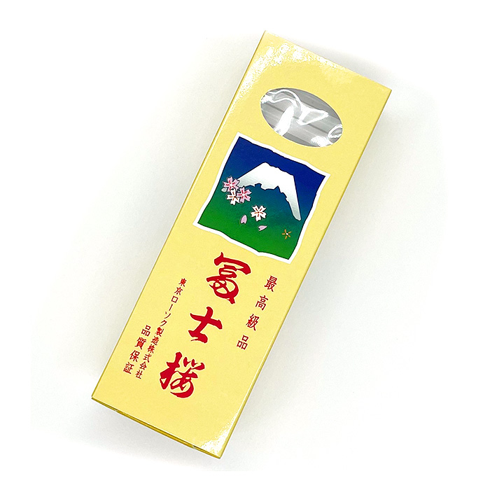 ローソク】富士桜 小ローソク ダルマ1/2 (燃焼時間：約20分