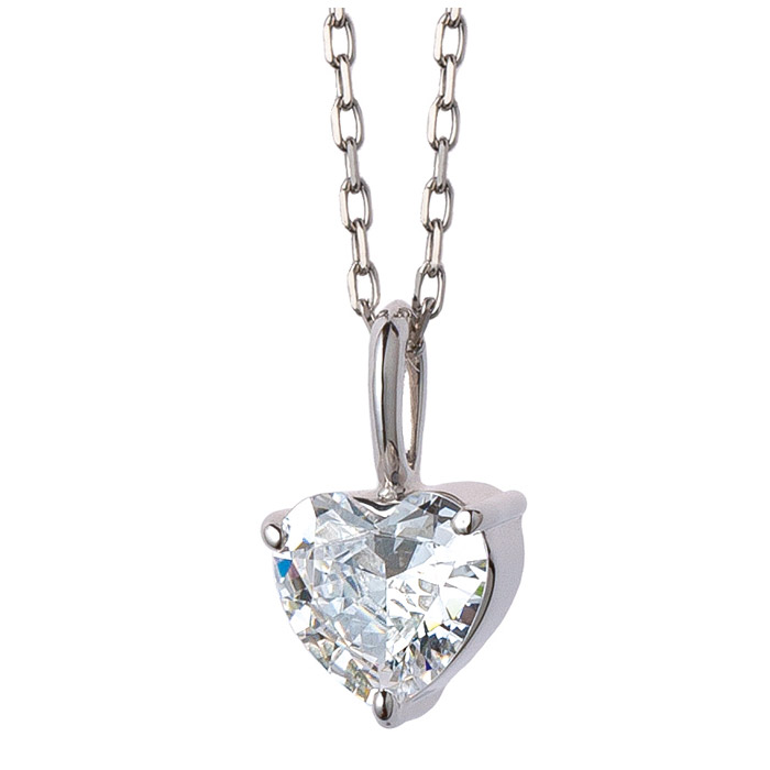 遺骨ペンダント Soul Jewelry クリスタ ハート K10 イエローゴールド