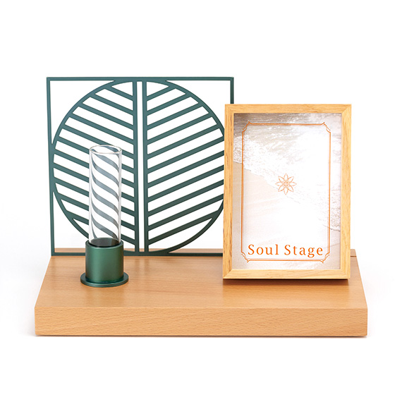 Soul Stage ミニ仏壇 仏具セット オープン かわいい モダン ミニ Soul Stage ミニ仏壇 仏具セット オープン かわいい モダン ミニ