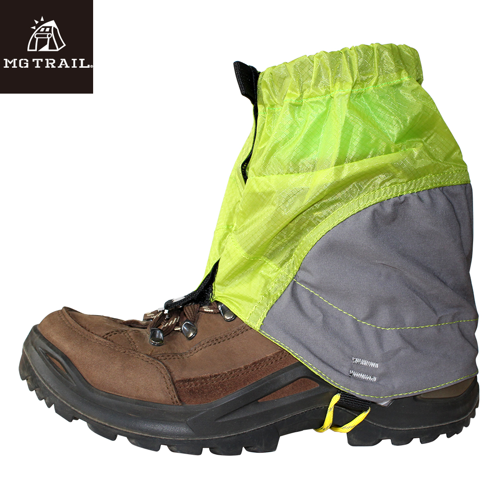 ショート ゲイター スパッツ 登山 ブーツ トレッキング レッグカバー 登山行での露や泥はね、またブーツへの異物侵入を防ぎます 携帯に便利な収納袋付き｜mgriders｜03