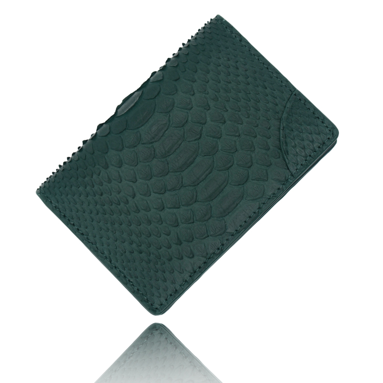 MGSABLE パイソン 名刺入れ ホルダー付き 50枚収納 メンズ レディース