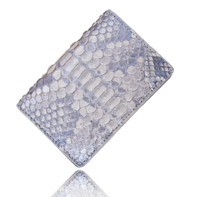 パイソン 名刺入れ ホルダー付き 50枚収納 メンズ レディース ヘビ 蛇革 本物 軽い 名刺 収納 大容量 仕事 会議 商談 ミーティング 高級 お祝い ギフト 送料無料 | MGSABLE | 01