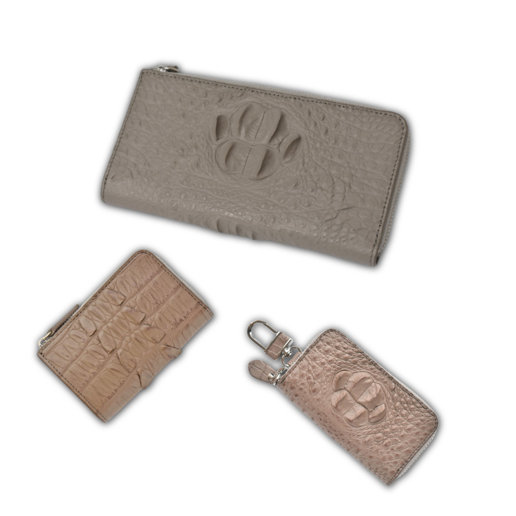 MGSABLE 福袋 2026 クロコダイル 本革 財布 コインケース キーケース 3