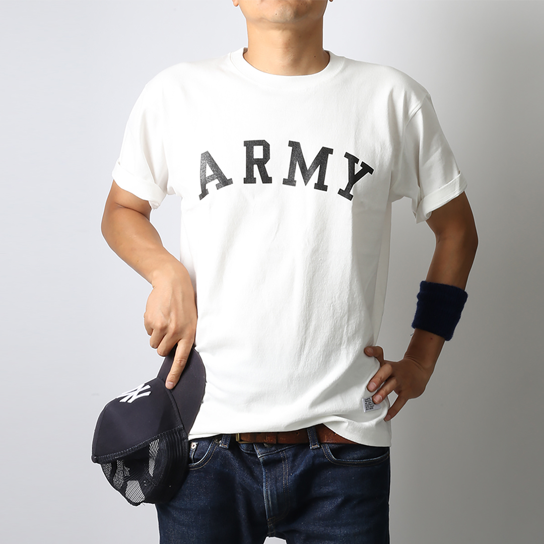 Tシャツ メンズ 半袖 プリント コットン レディース アーミー ARMY ミリタリー CAMPFR...