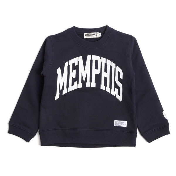 トレーナー キッズ ジュニア CAMPFREE カレッジ ロゴ スウェット 春 秋