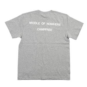 CAMPFREE tシャツ 半袖 トップス ロゴTシャツ メンズ Tシャツ レディース バックプリン...