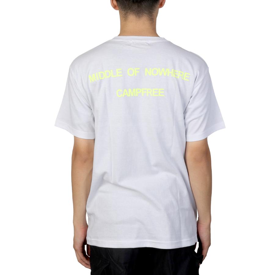 バックプリント Tシャツ CAMPFREE ユニセックス 夏 綿100% 大きいサイズ おしゃれ ロゴtシャツ グラフィックTシャツ｜mha｜02