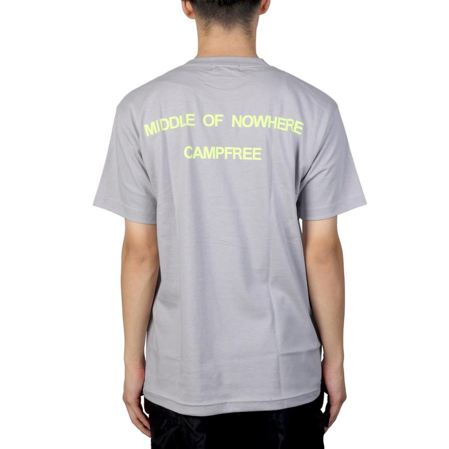 バックプリント Tシャツ CAMPFREE ユニセックス 夏 綿100% 大きいサイズ おしゃれ ロゴtシャツ グラフィックTシャツ｜mha｜04