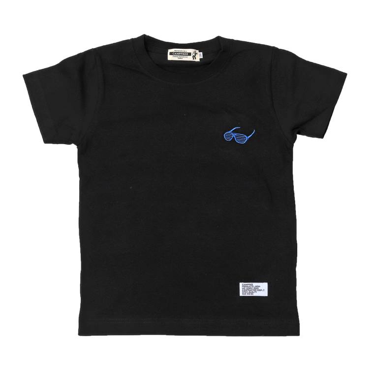 CAMPFREE メガネ刺繍 ロンパース Tシャツ 兄弟 お揃い ペアルック ベビー服 男の子 女の子 おしゃれ かわいい ベビー キッズ ジュニア 親子 |  | 02