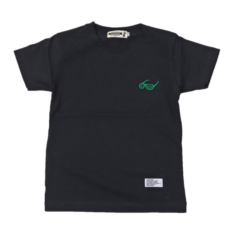 CAMPFREE メガネ刺繍 ロンパース Tシャツ 兄弟 お揃い ペアルック ベビー服 男の子 女の子 おしゃれ かわいい ベビー キッズ ジュニア 親子 |  | 03