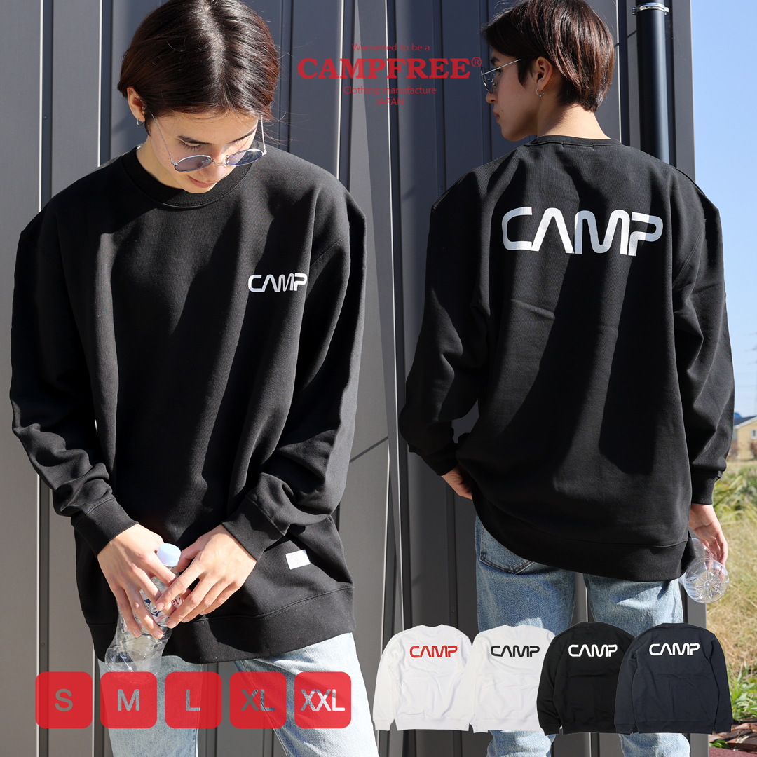  ◆Hero Logo Comfort スウェットシャツ 送料関税込 スウェットトレーナー メンズ CAMPFREE キャンプフリー