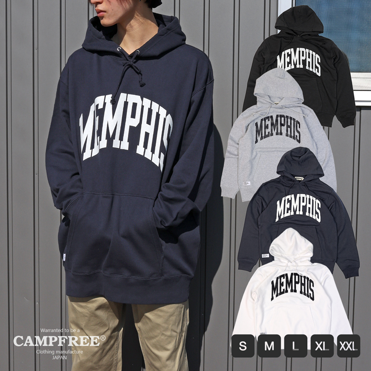 CAMPFREE プルオーバー パーカー メンズ レディース 10.0オンス