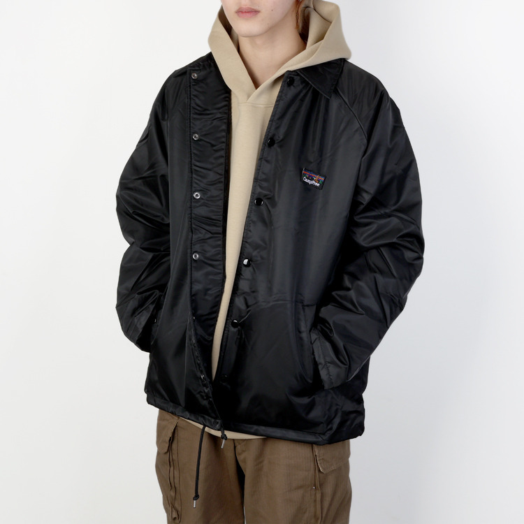 CAMPFREE コーチジャケットボア裏地付 メンズ 秋冬 ウインドブレーカー