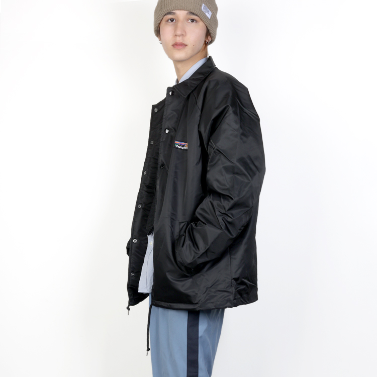 CAMPFREE コーチジャケットボア裏地付 メンズ 秋冬 ウインドブレーカー