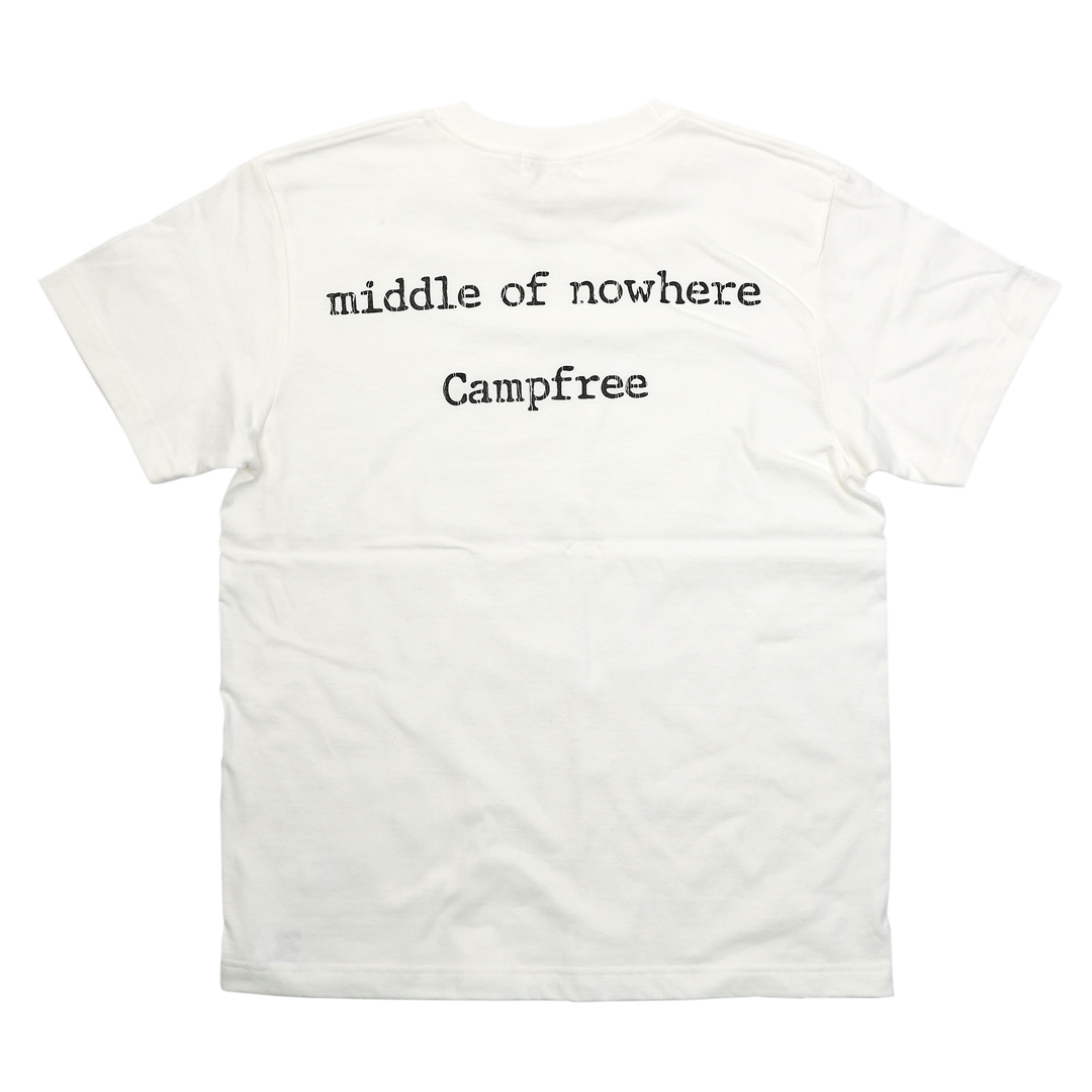 CAMPFREE Tシャツ メンズ 半袖 5.6oz ロゴ ブランド コットン 綿 大きいサイズ 白 綿100% プリント メンズTシャツ 10697｜mha｜03