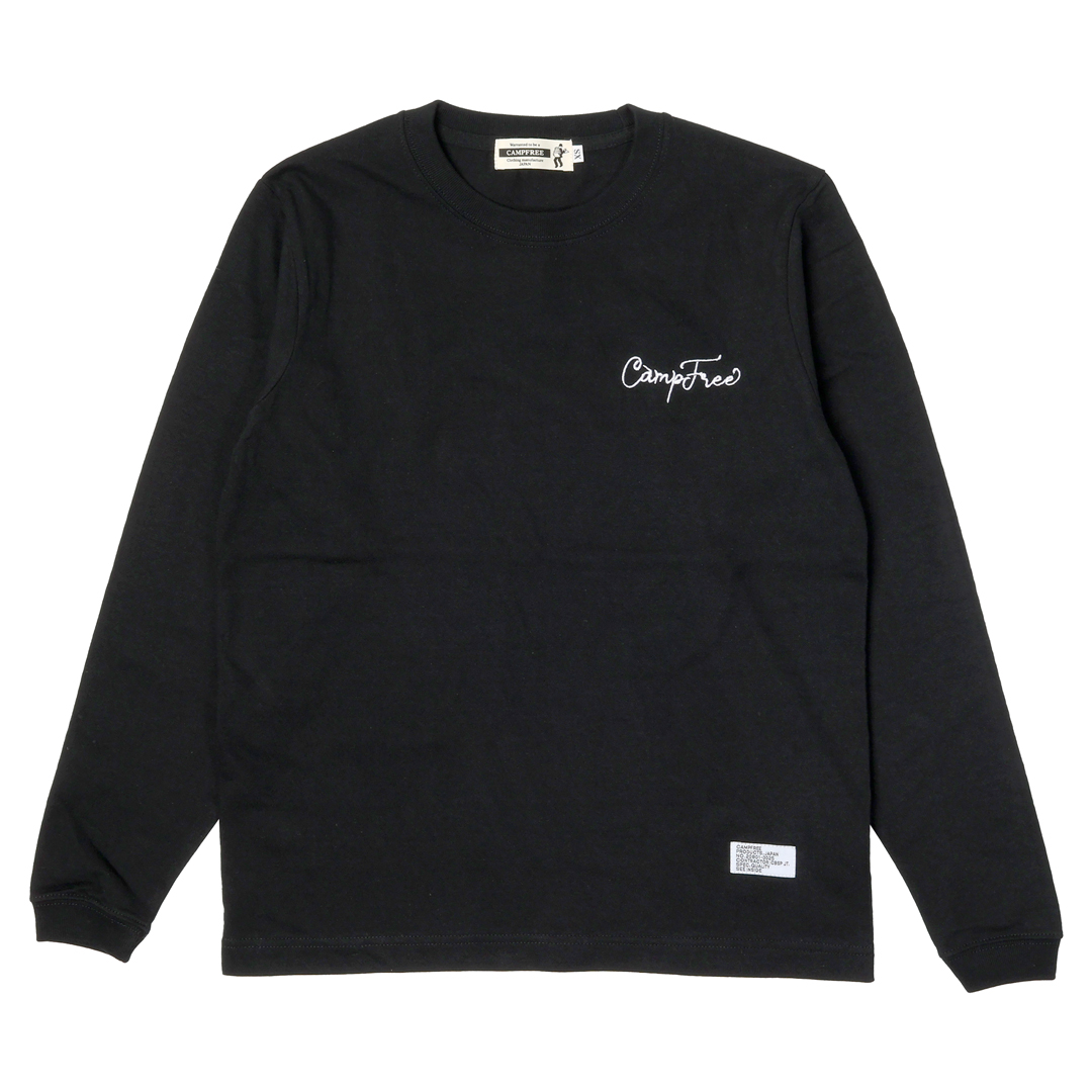 CAMPFREE XSサイズ限定 ロングtシャツ ジュニア ブランド 5.6oz 女の子