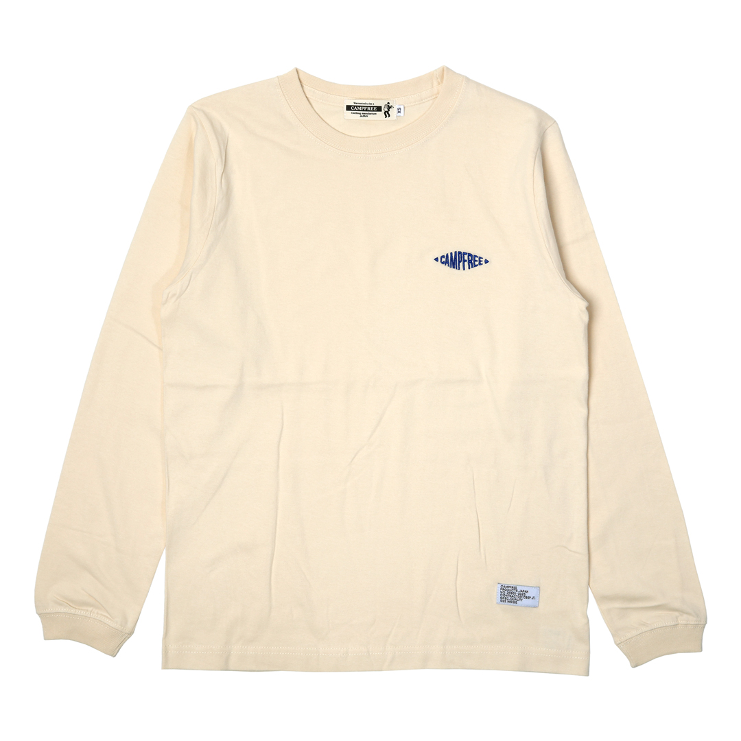 CAMPFREE XSサイズ限定 ロングtシャツ ジュニア ブランド 5.6oz 女の子