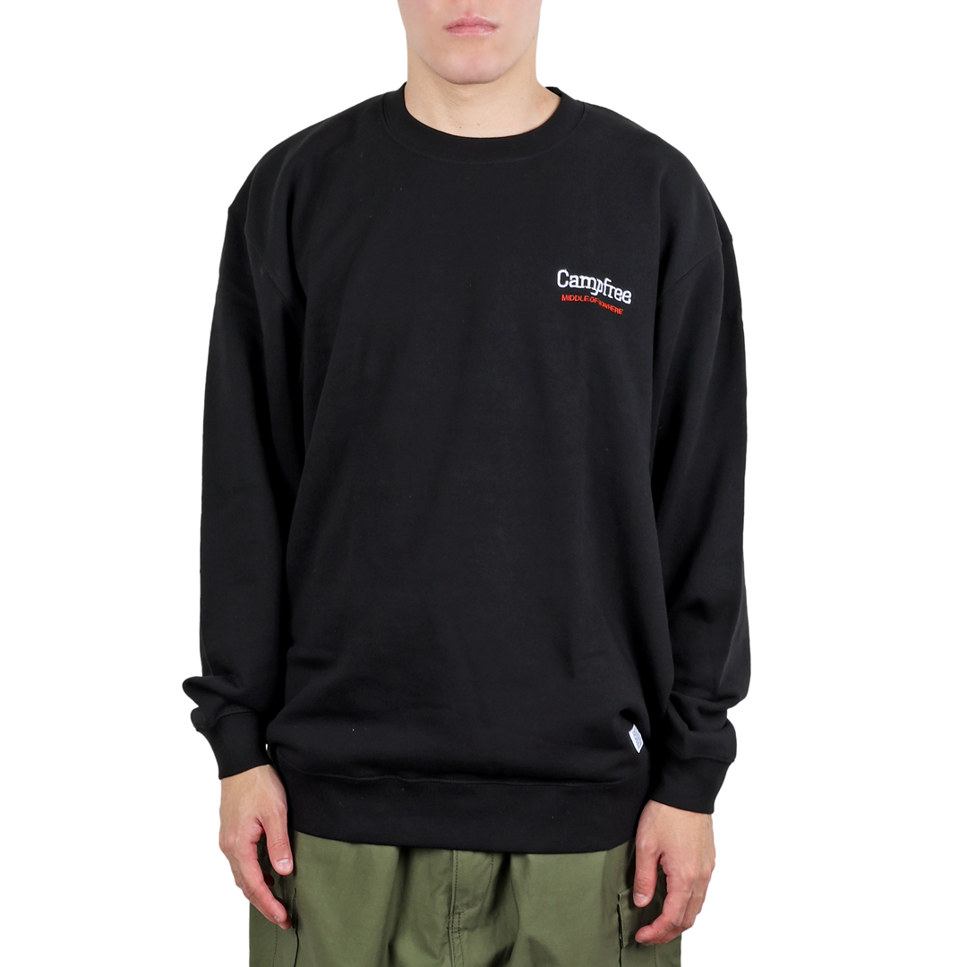 CAMPFREE スウェットトレーナー メンズ トレーナー 10oz 裏毛 上 秋 冬
