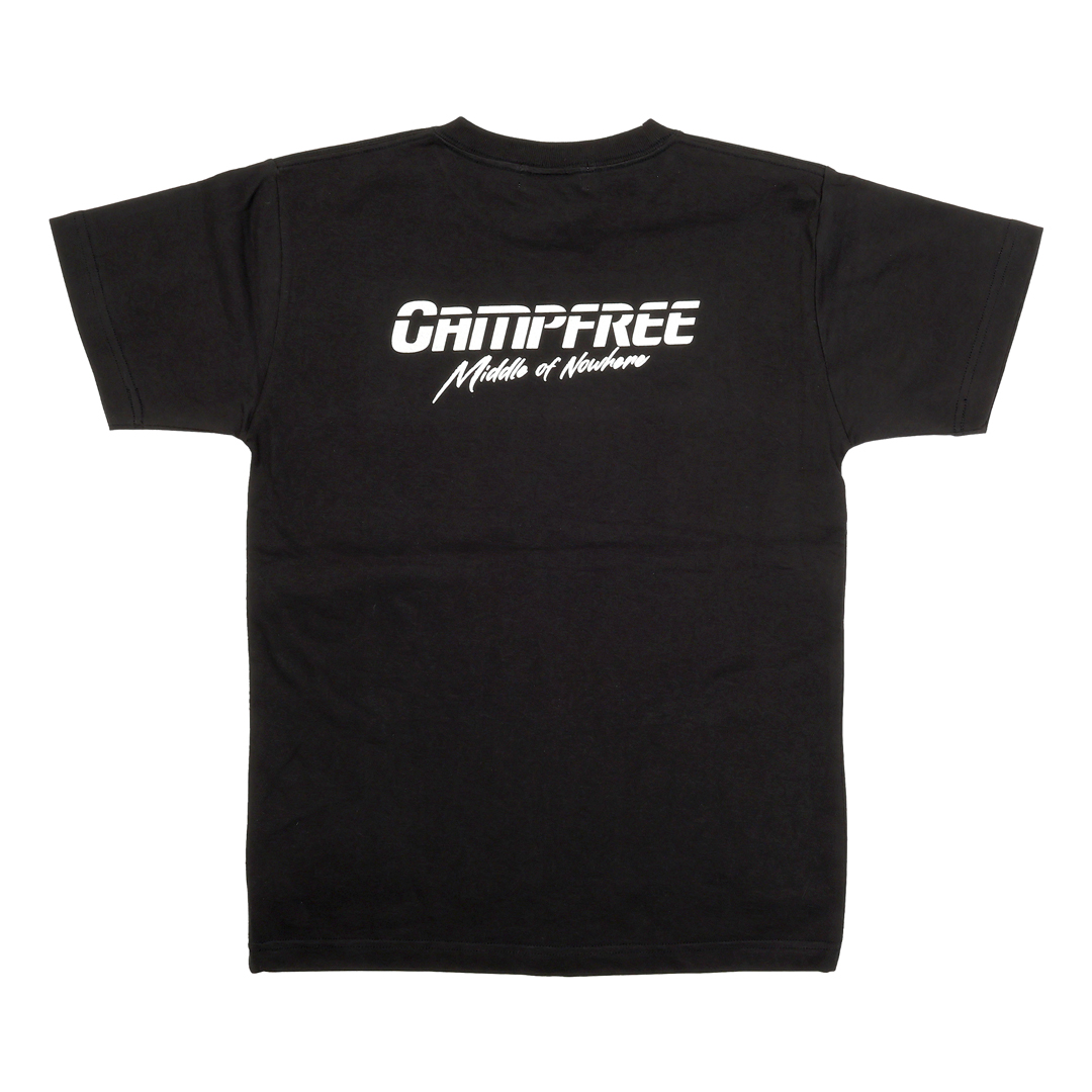 【新品 未使用】JUMPONE JUMPプリント ブラック Tシャツ CAMPFREE キャンプフリー Tシャツ ジュニア 160限定 ブランド サンプル