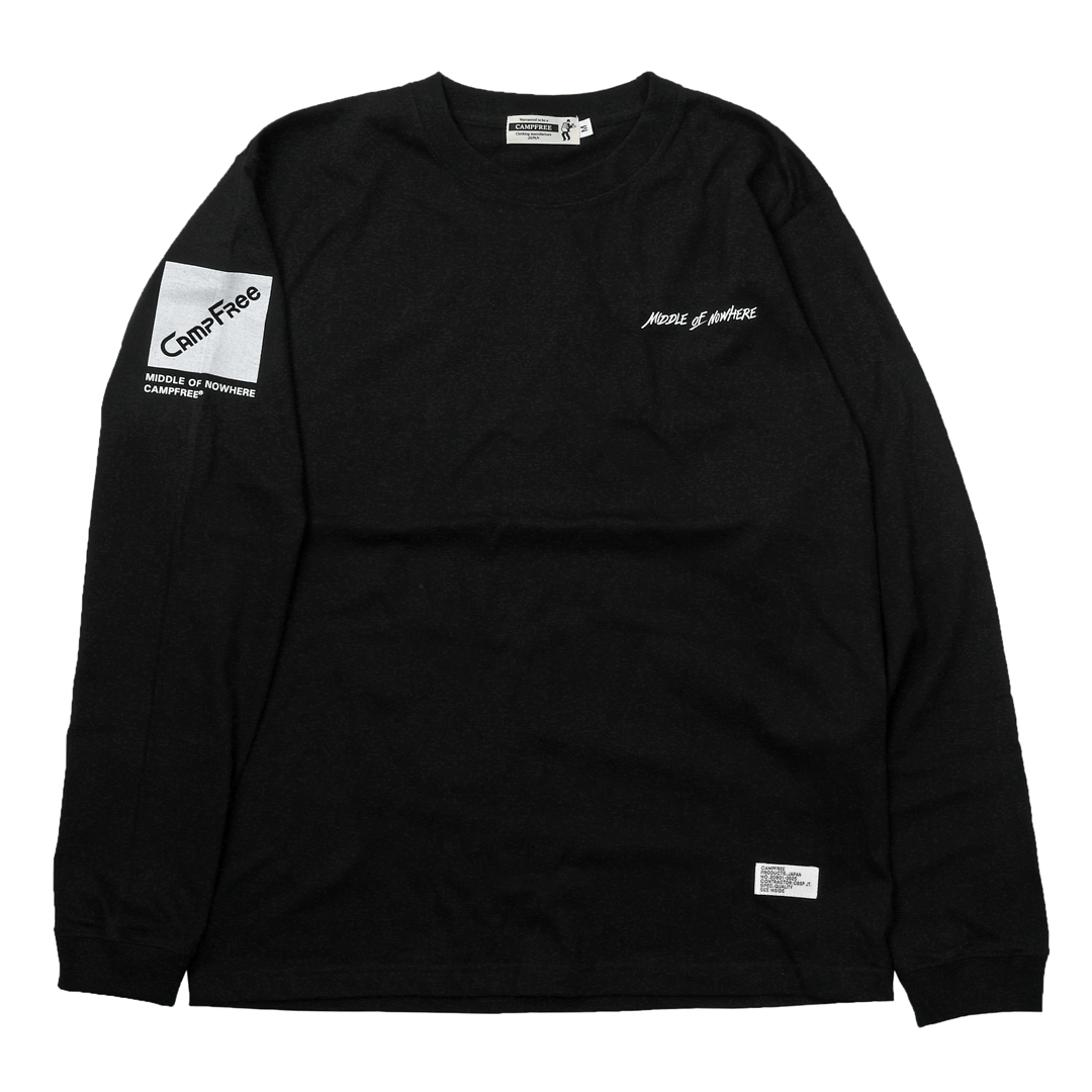 メンズ ロンt Tシャツ ロンティー CAMPFREE ロングtシャツ メンズt
