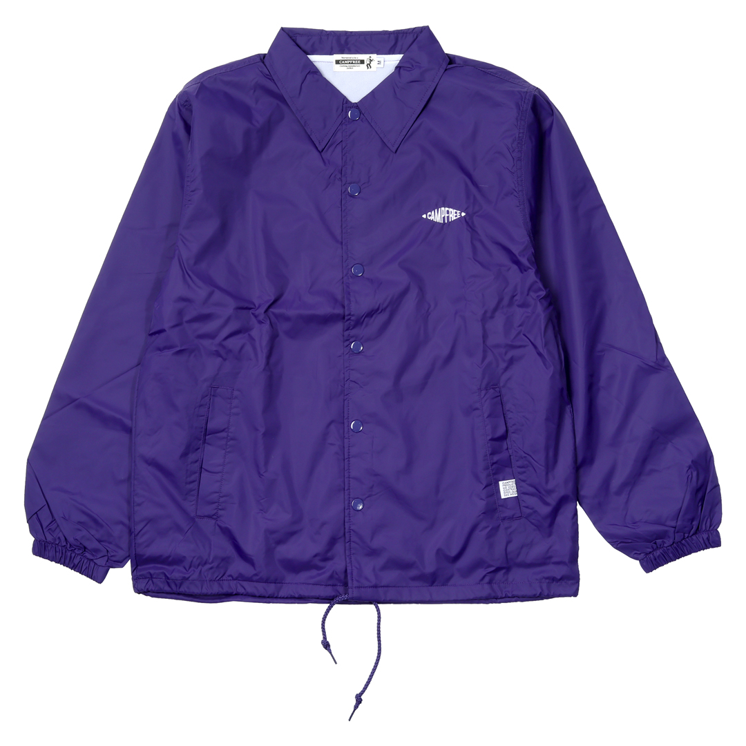 CAMPFREE コーチジャケット ナイロンジャケット メンズ ワンポイント