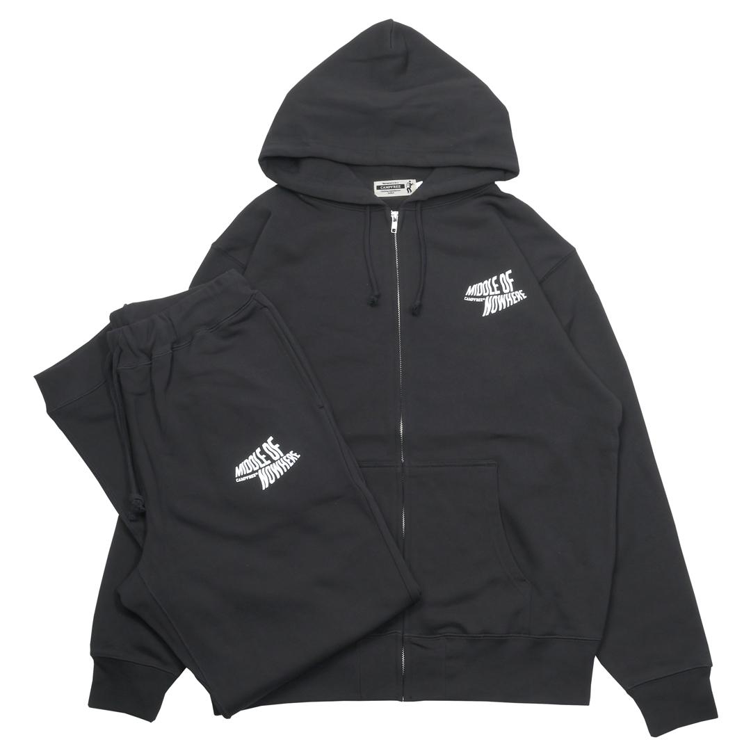 CAMPFREE スエット 上下 パーカー メンズ スウェット 裏毛