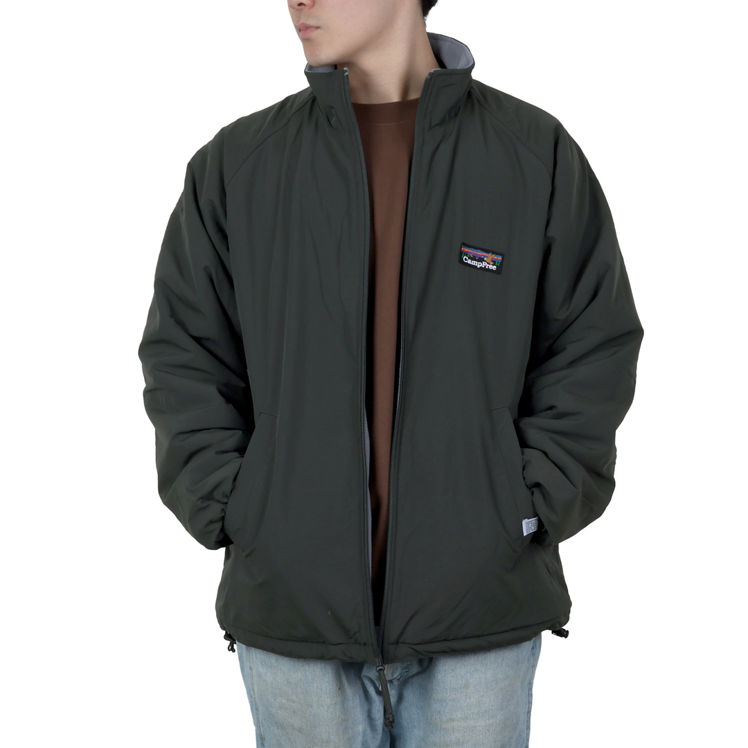 ナイロンブルゾン ワンポイント メンズ レディース CAMPFREE