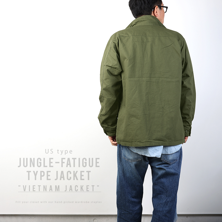 ジャングルファティーグタイプ ジャケット ベトナムジャケット