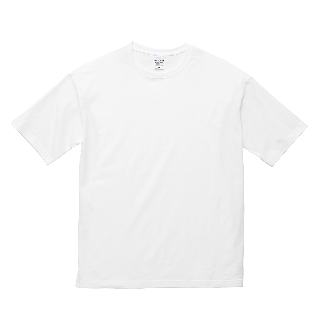 ビッグシルエット Tシャツ 5.6オンス メンズ レディース 無地 白 ビックtシャツ メンズTシャ...
